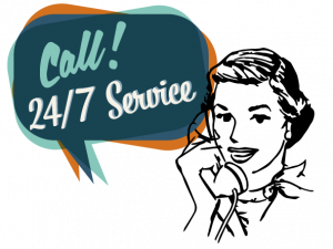 Call for 24/7 service